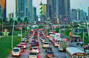 Traffic in Panama City