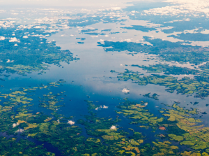 Lake Gatun, Panama.