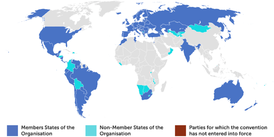 hauge treaty countries